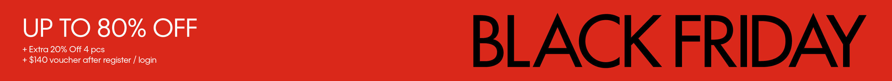 Calvin Klein Black Friday Sale ｜ Up to 80% off